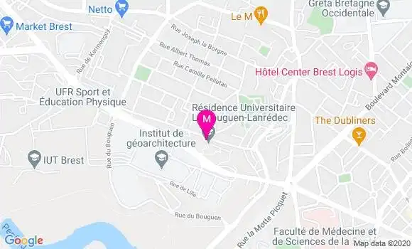Localisation Dr Marie Françoise Nicolas