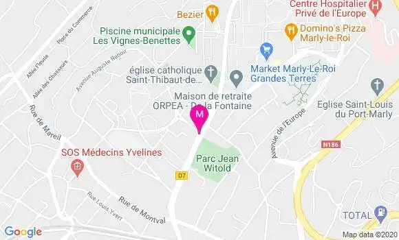 Localisation Dr Véronique Coudert