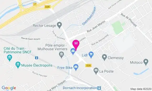 Localisation Dr Christine Dreyer