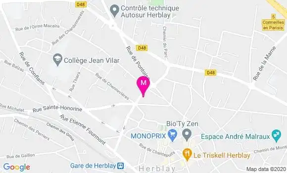 Localisation Dr Catherine Felder