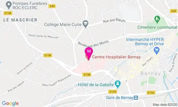 Localisation Dr Magali Larrouy