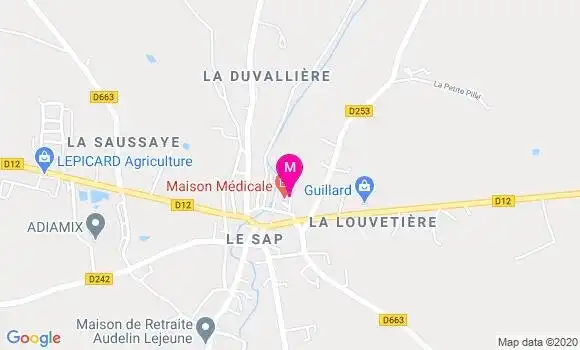 Localisation Dr Ghislaine Gigot