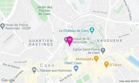 Localisation Dr Nathalie Hanouz