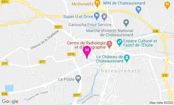 Localisation Dr Isabelle Piegay Broglia