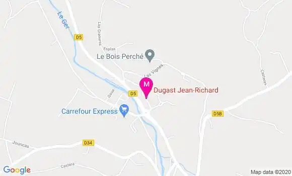 Localisation Dr Marie Galy Normand
