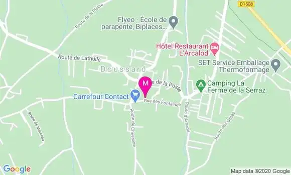 Localisation Dr Franck Lecoanet