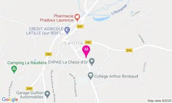 Localisation Dr Kaïz Bacar