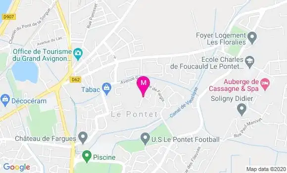 Localisation Dr Nathalie Mouton