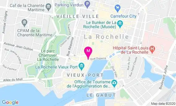 Localisation Dr Marie Noëlle Moret Aubert