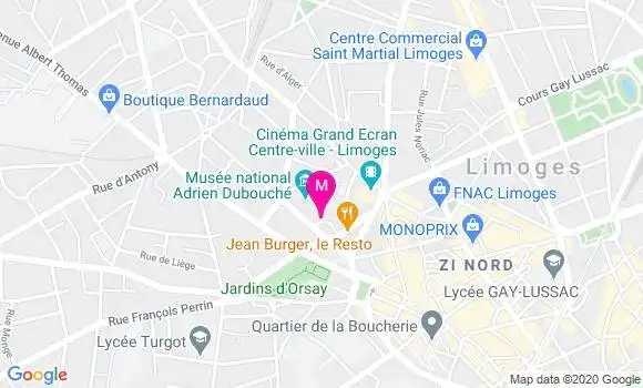 Localisation Dr Maria Merle Mourgues