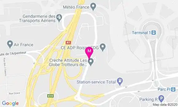 Localisation Dr Marie Paule Larcher Guerenbourg