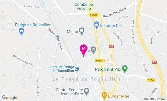 Localisation Dr Pascale Arquillière