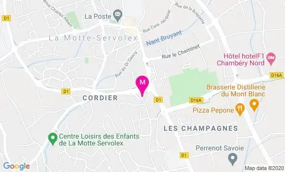 Localisation Dr Sandrine Hermitte