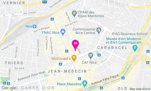 Localisation Dr Marc Jung
