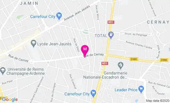 Localisation Dr Louis Dales