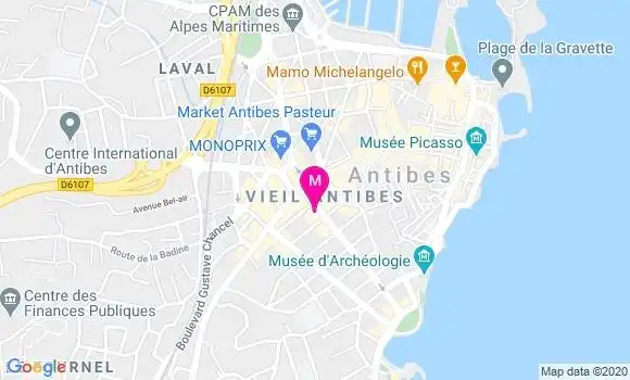 Localisation Dr Salah Bettouche
