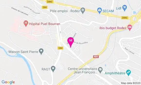 Localisation Dr Valérie Malaterre Blazy