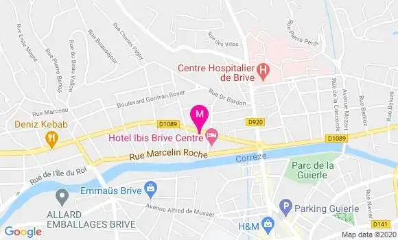 Localisation Dr Catherine Bouvot