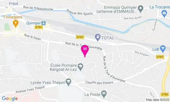Localisation Dr Ronan Rouiller