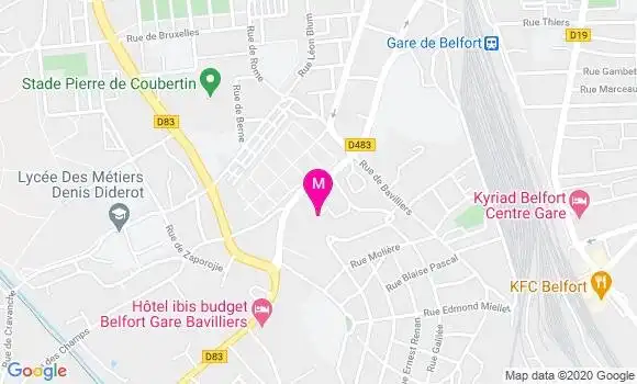 Localisation Dr Luc Griesmann