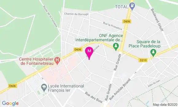 Localisation Dr Stéphane Guichard
