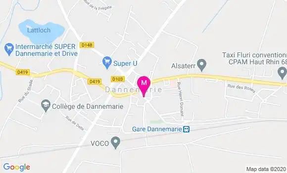 Localisation Dr Pierre Damais