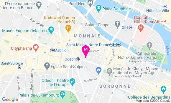 Localisation Dr Jean Christophe Bichet