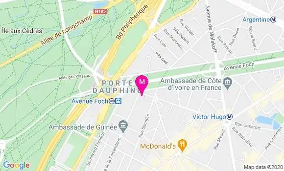 Localisation Dr Hugues Hennebert