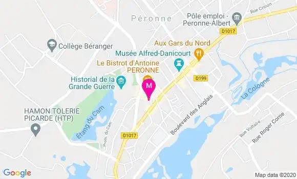 Localisation Dr Jean François Duvette