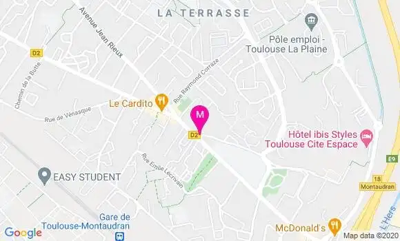 Localisation Dr Guilhem Fabre