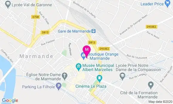Localisation Dr Anne Marie Messina