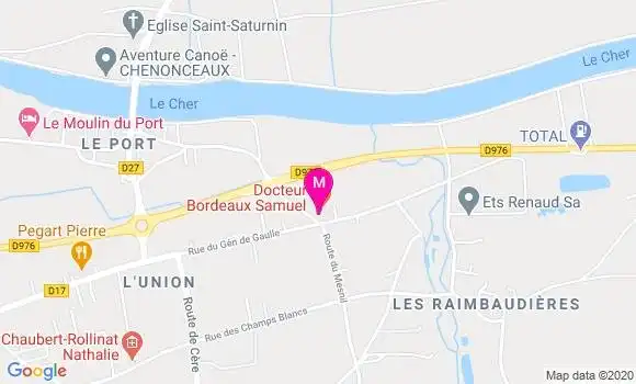 Localisation Dr Paul Guillon