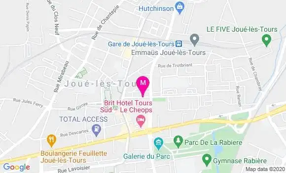 Localisation Dr Patricia Plisson