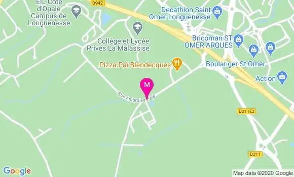 Localisation Dr Laetitia Dacquigny