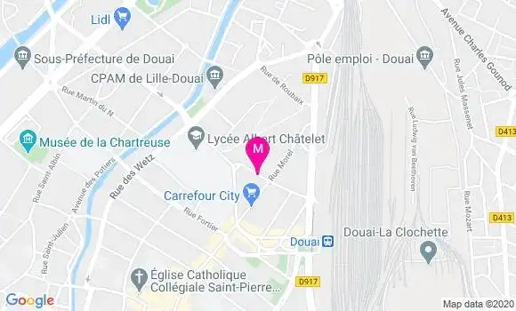 Localisation Dr Catherine Danquigny