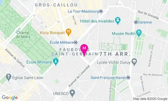 Localisation Dr Nicolas Denarie