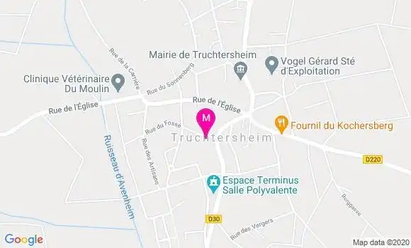Localisation Dr Agathe Schellinger