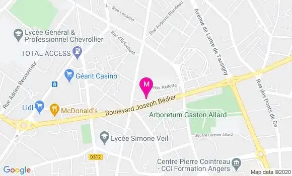Localisation Dr Luc Arbaud