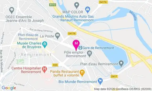 Localisation Dr Françoise Viller