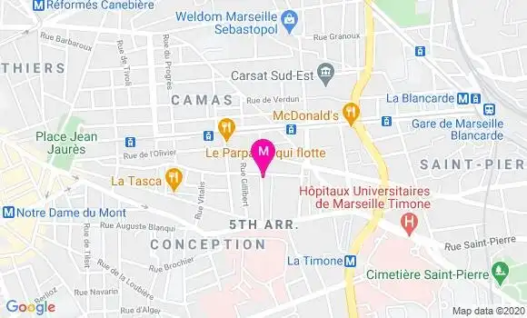 Localisation Dr Frédéric Germain
