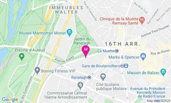 Localisation Dr Jacques Buis