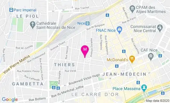 Localisation Dr Denis Boucq