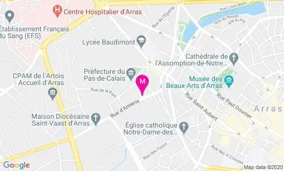 Localisation Dr Patrick Mortier