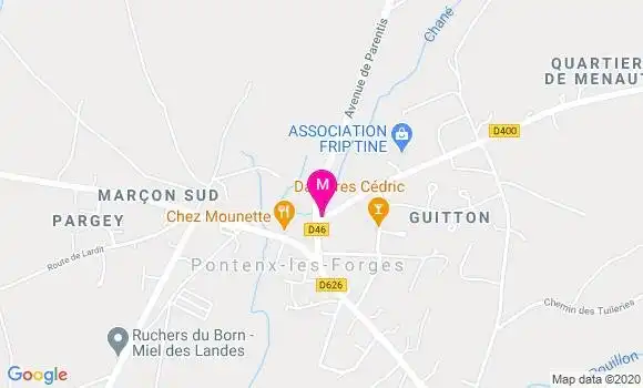 Localisation Dr Guillaume Gaulué