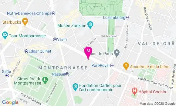 Localisation Dr Carole Desanges Zabe