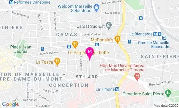 Localisation Dr Christian Marinetti