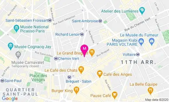 Localisation Dr Corinne Troadec