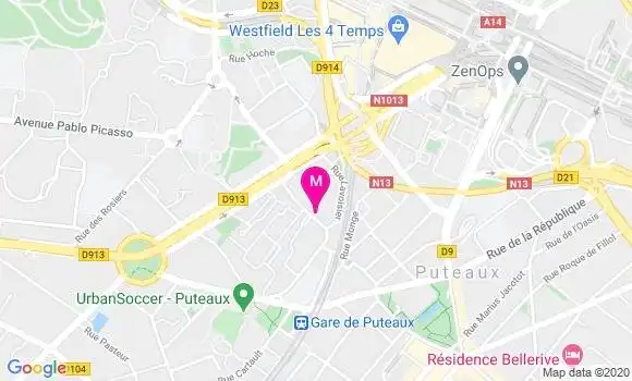 Localisation Dr Marine Joras