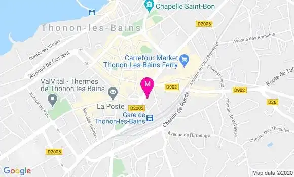 Localisation Dr Anne Claire Brosse