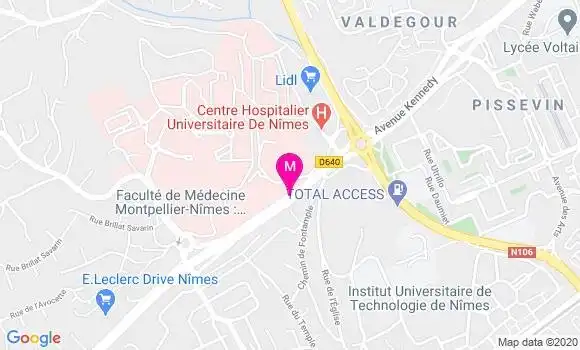 Localisation Dr Martin Le Barazer